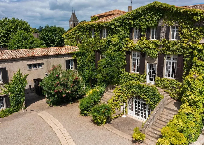 Chateau De Floure - Et Piscine Exterieure Chauffee 別荘